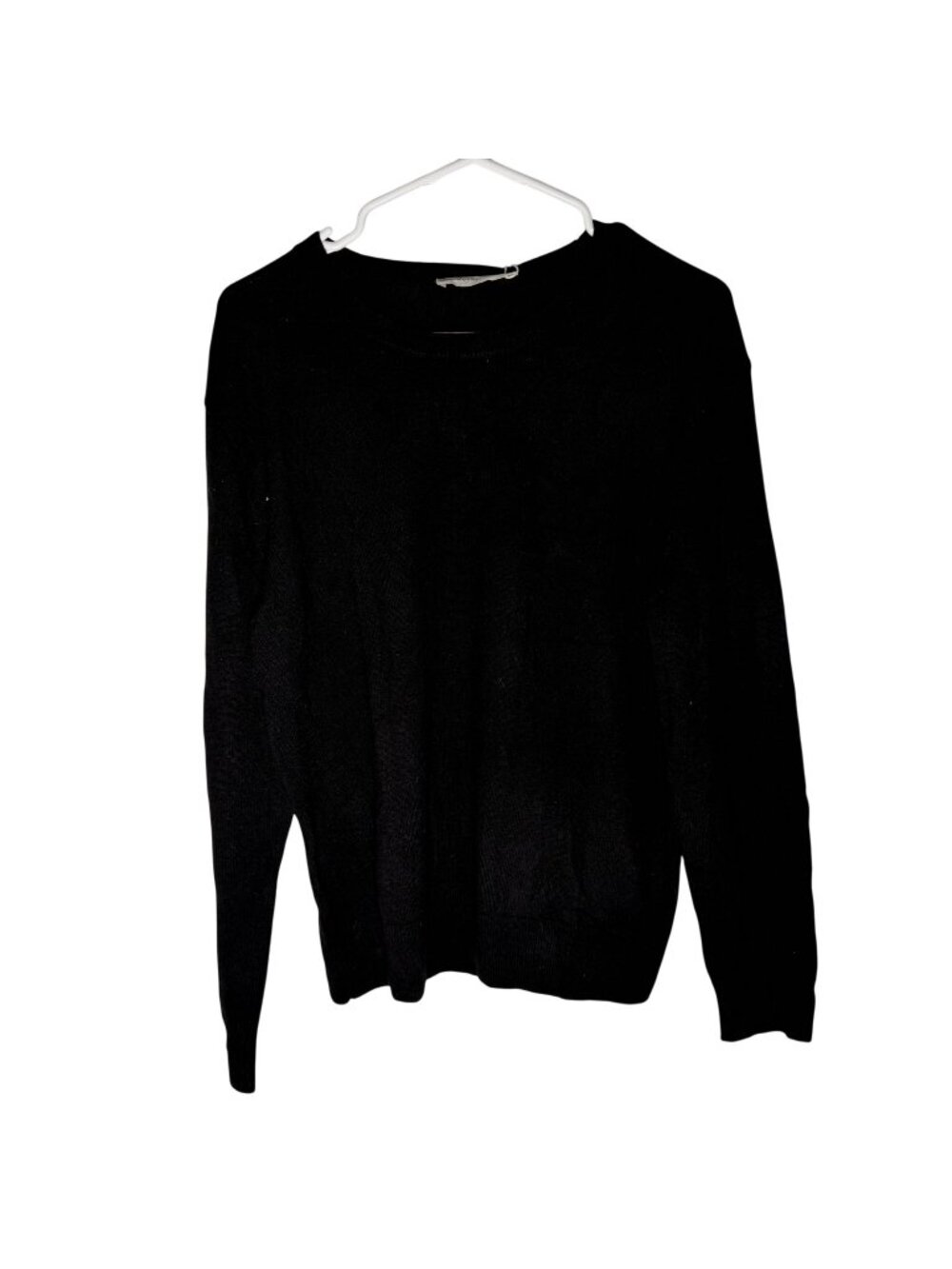 Everlane The Cashmere Classic Crew Sweater Black Size Medium NWT